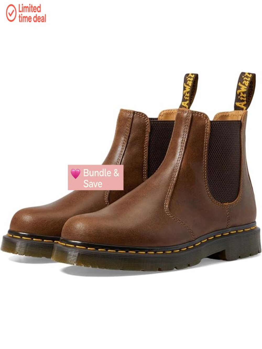Slip Resistant Chelsea Boots Water Resistant Leather